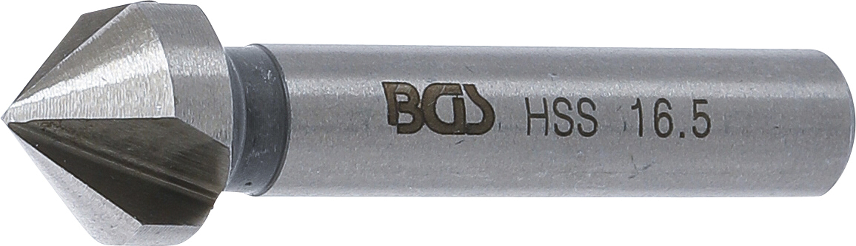 BGS 1997-5 Freza pentru zencuit HSS, DIN 335 Forma C,  Ø 16,5 mm