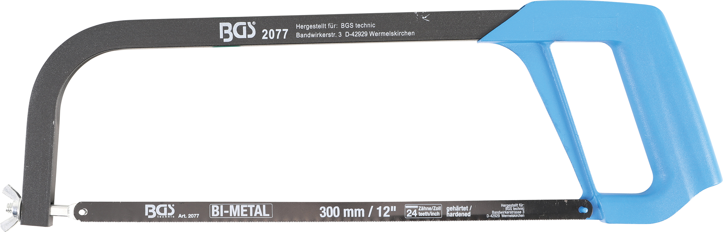 BGS 2077 Ferastrau manual,cadru patrat, include panza de 300 mm