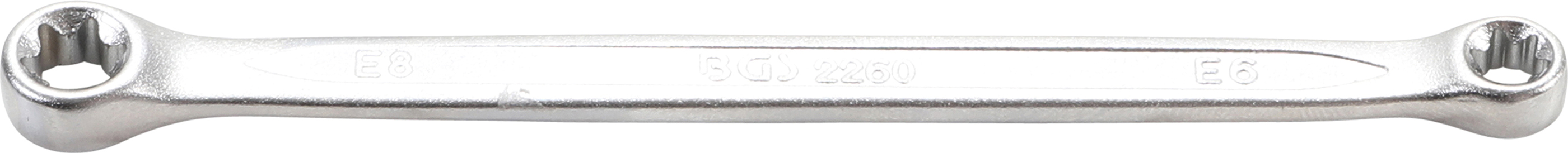 BGS 2260 Cheie inelara dubla Profil E | E6xE8
