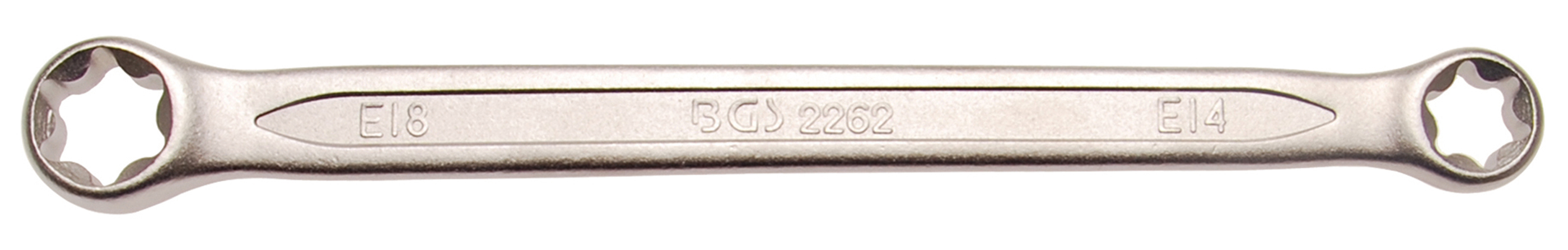 BGS 2262 Cheie inelara dubla Profil E | E14xE18