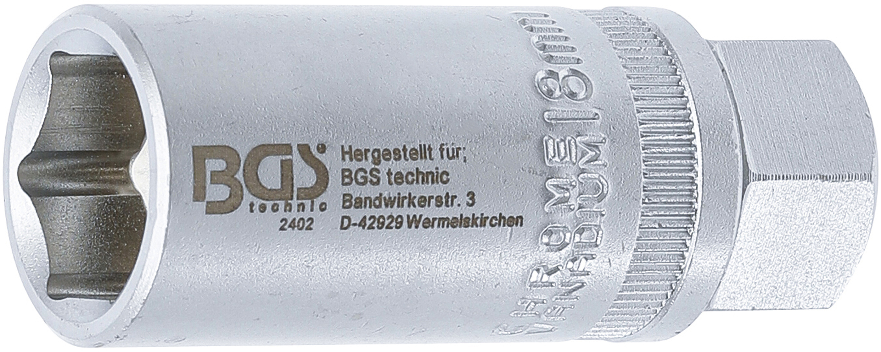 BGS 2402 Cheie pentru bujii, 18 mm, cu retinere pe arc