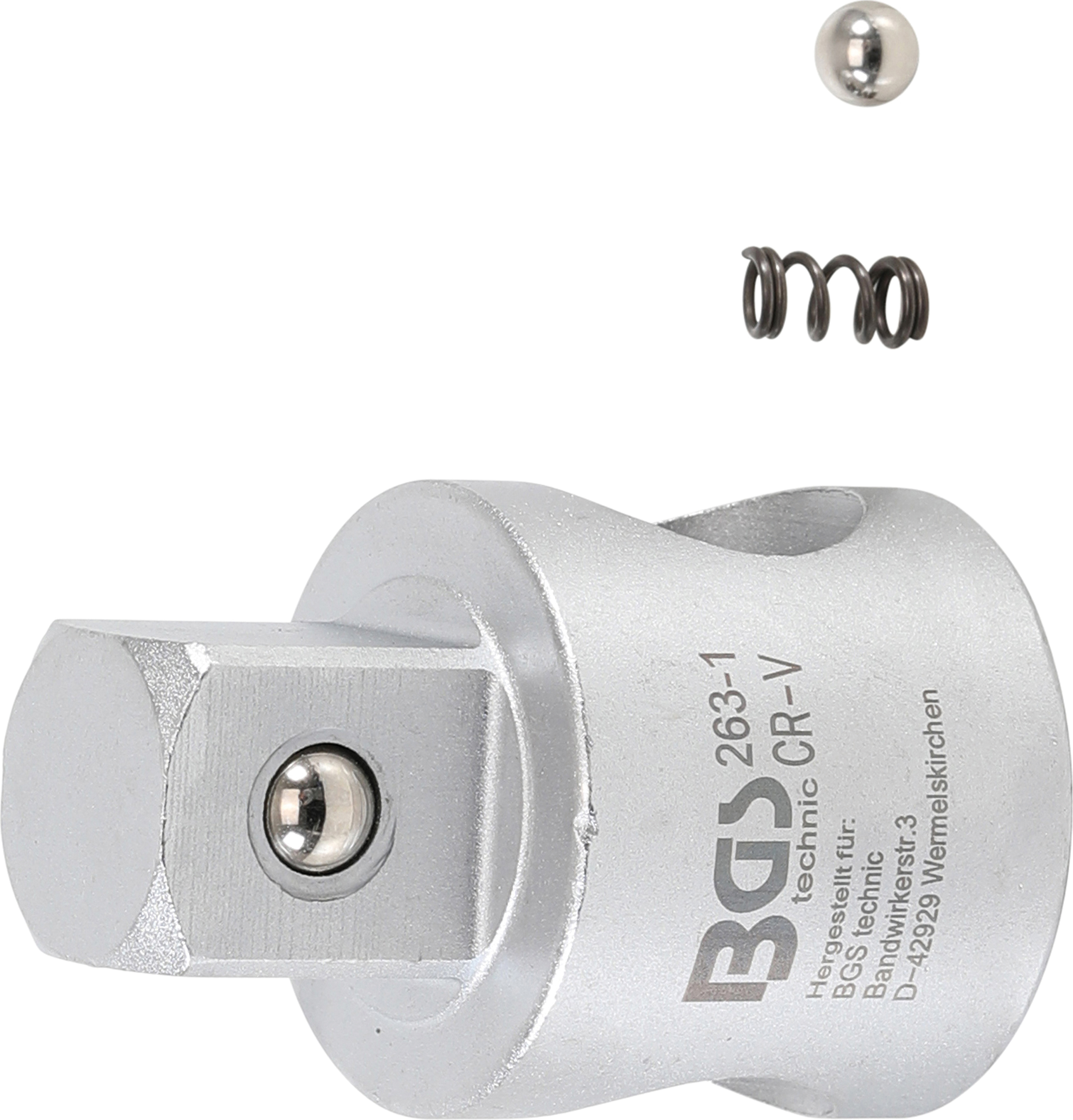 BGS 263-1 Adaptor mâner culisant pentru prelungitoare | 20 mm (3/4")