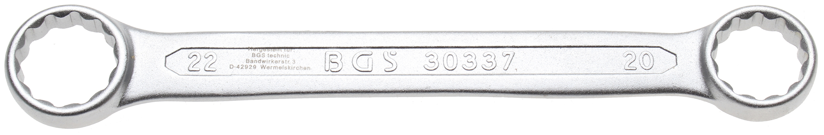 BGS 30337 Cheie inelara 20x22 mm