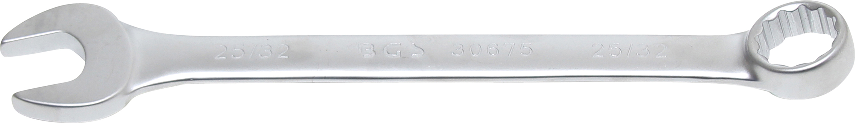 BGS 30675 Cheie combinata, cold forged,inch  25/32"