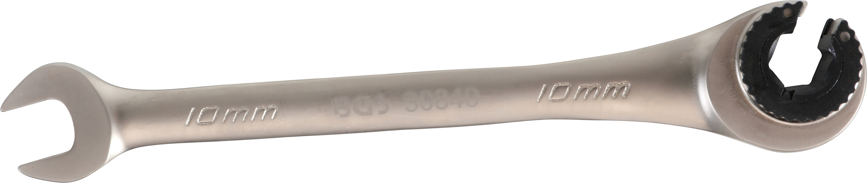 BGS 30840  Cheie inelara cu clichet 10 mm pentru conducte