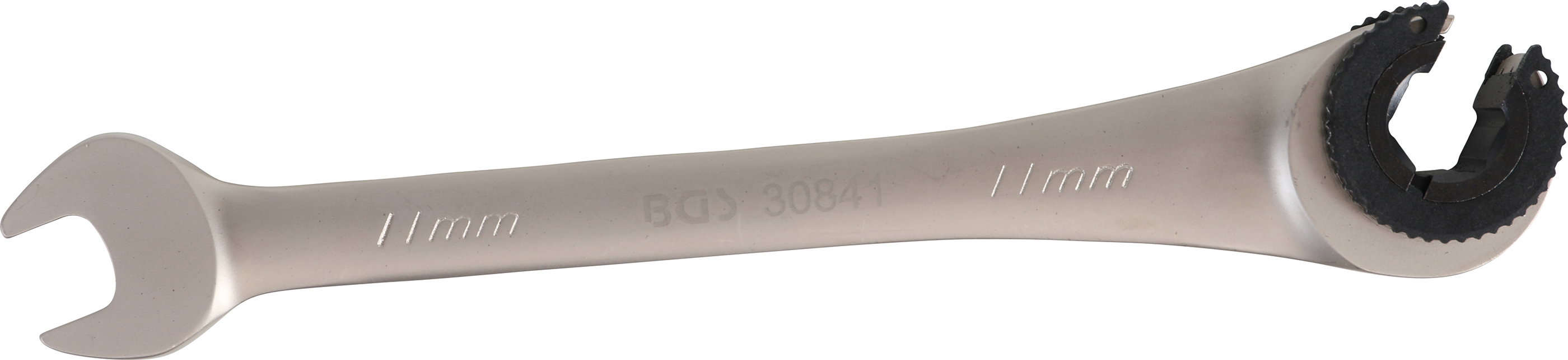 BGS 30841 Cheie inelara cu clichet 11 mm pentru conducte
