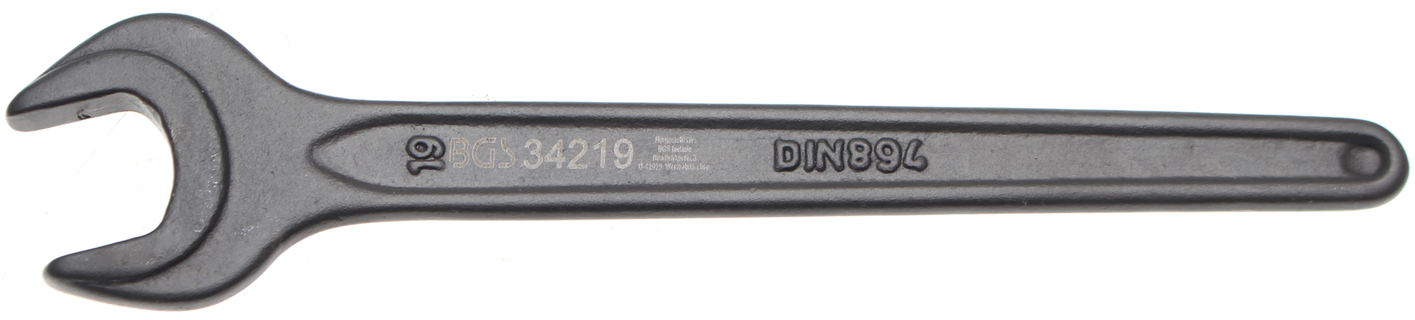 BGS 34219 Cheie fixa simpla,19 mm,DIN 894
