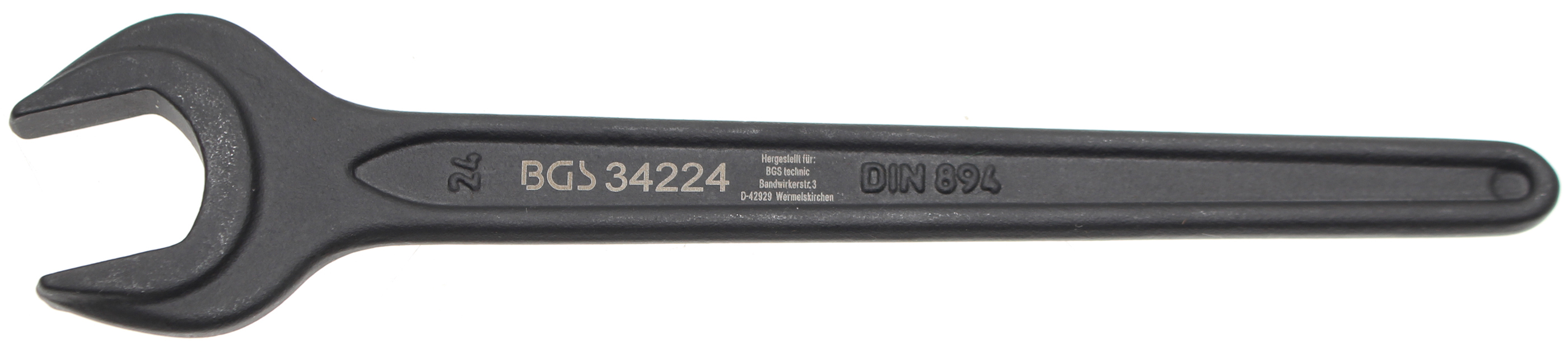 BGS 34224  Cheie fixa simpla,24 mm,DIN 894