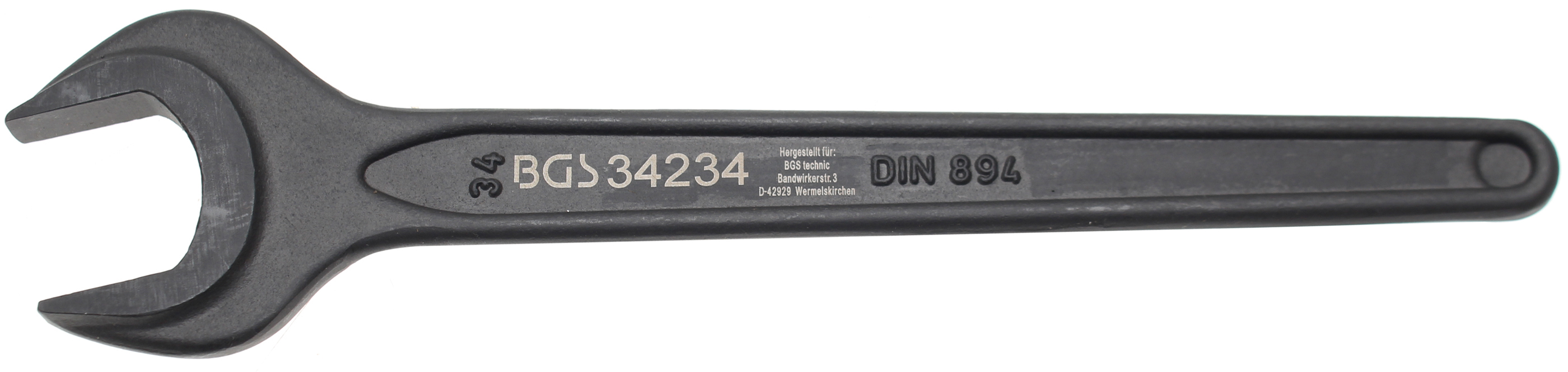 BGS 34234 Cheie fixa simpla,34 mm,DIN 894