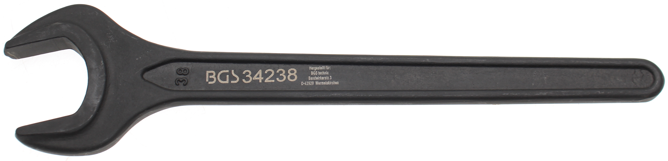 BGS 34238 Cheie fixa simpla,38 mm,DIN 894
