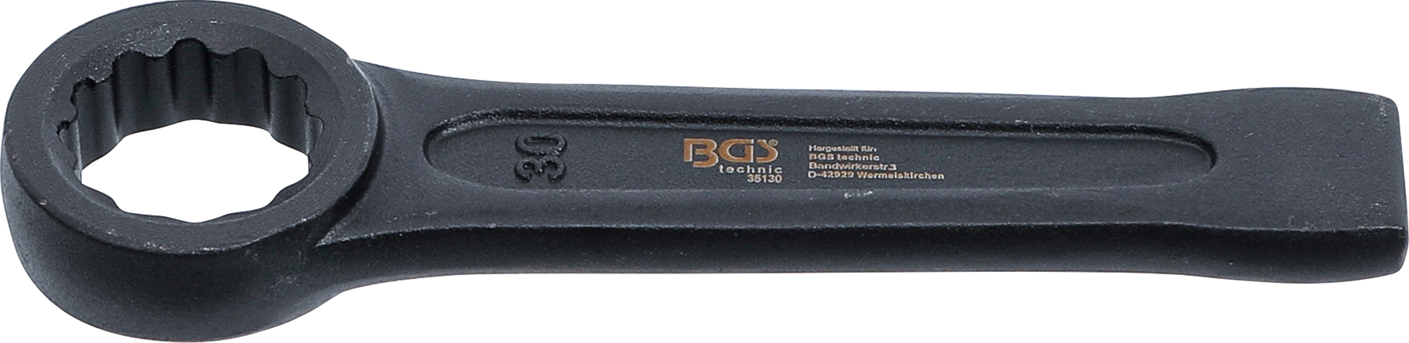 BGS 35130 Cheie inelară cu impact | 30 mm
