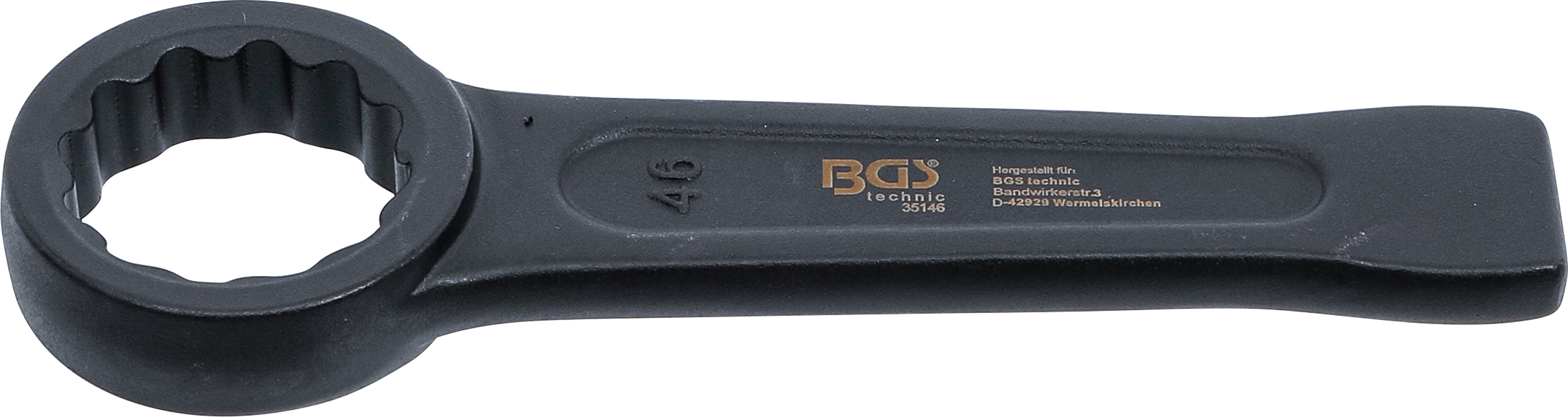 BGS 35146 Cheie inelară cu impact | 46 mm
