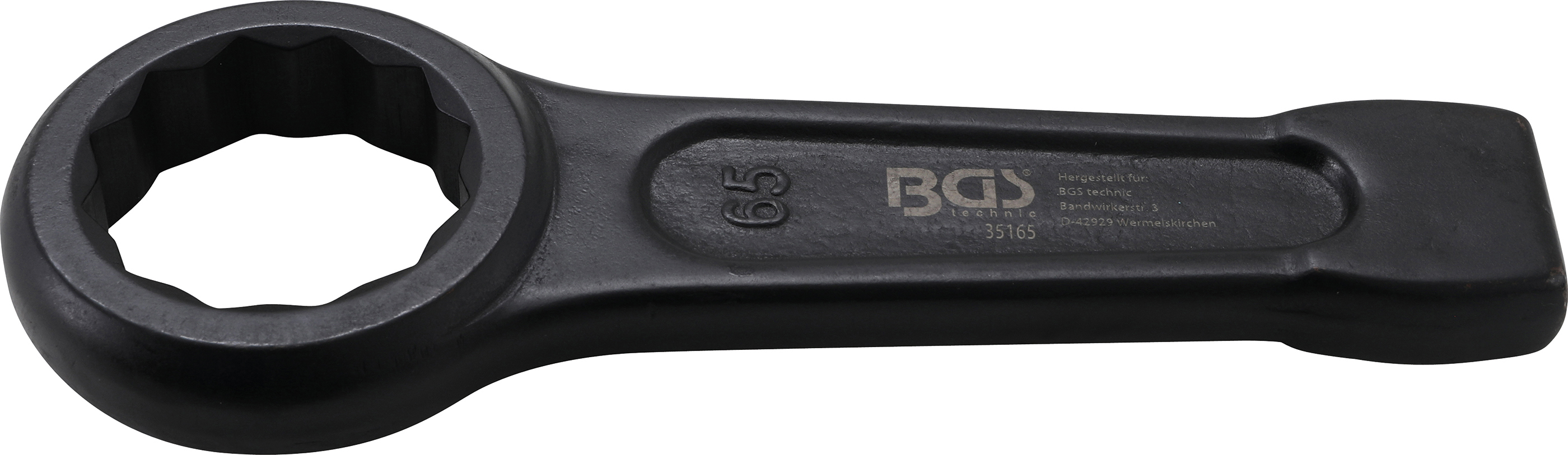 BGS 35165 Cheie inelară cu impact | 65 mm