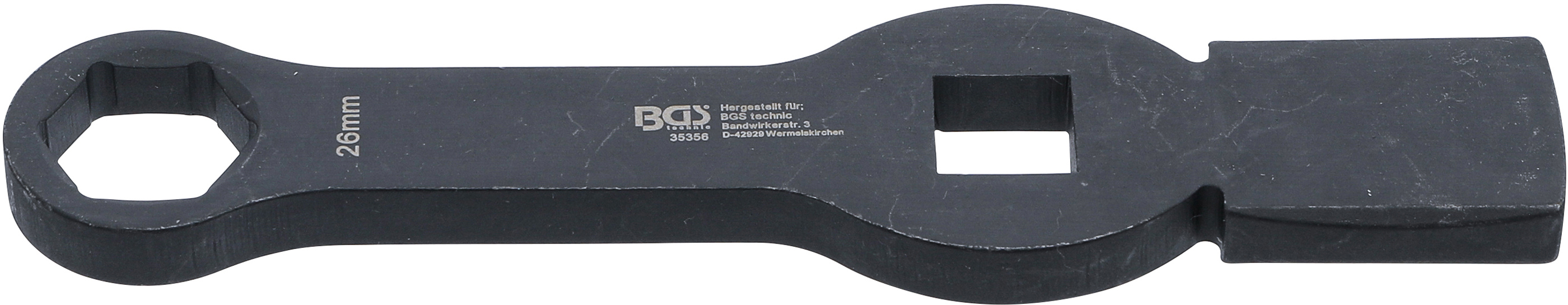 BGS 35356 Cheie inelară de impact 26 mm