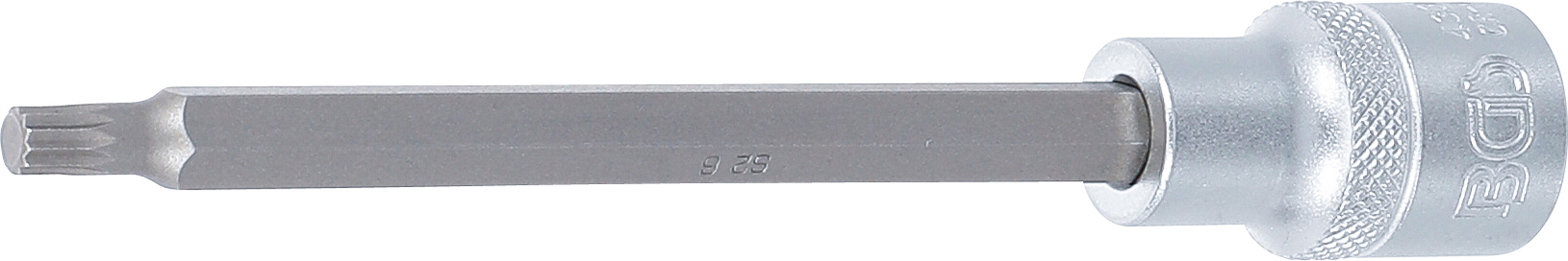 BGS 4331 Bit Spline (XZN) M6, lungime 140mm, antrenare cu tubulara 1/2"