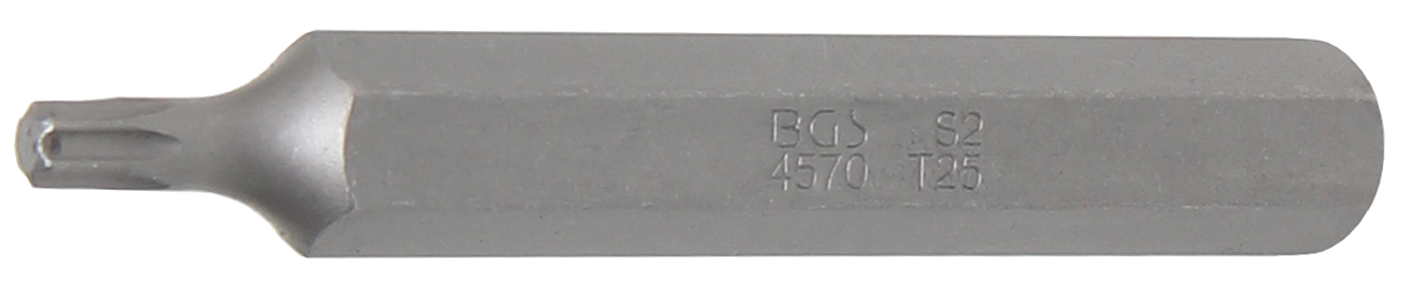 BGS 4570 Bit Torx T25, lungime 75 mm, antrenare 10mm (3/8")