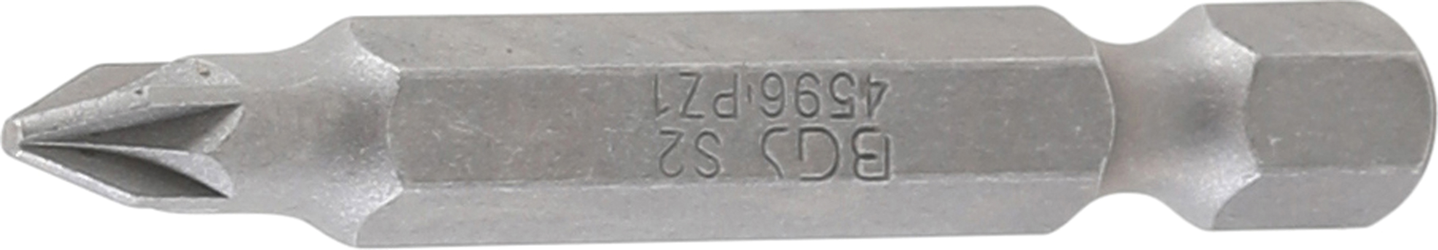 BGS 4596 Bit Pozidrive PZ1, lungime 50 mm, antrenare 6,3 mm (1/4")
