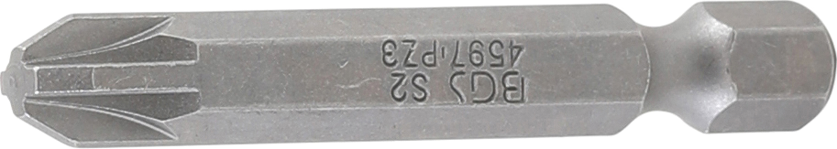 BGS 4597 Bit Pozidrive PZ3, lungime 50 mm, antrenare 6,3 mm (1/4")