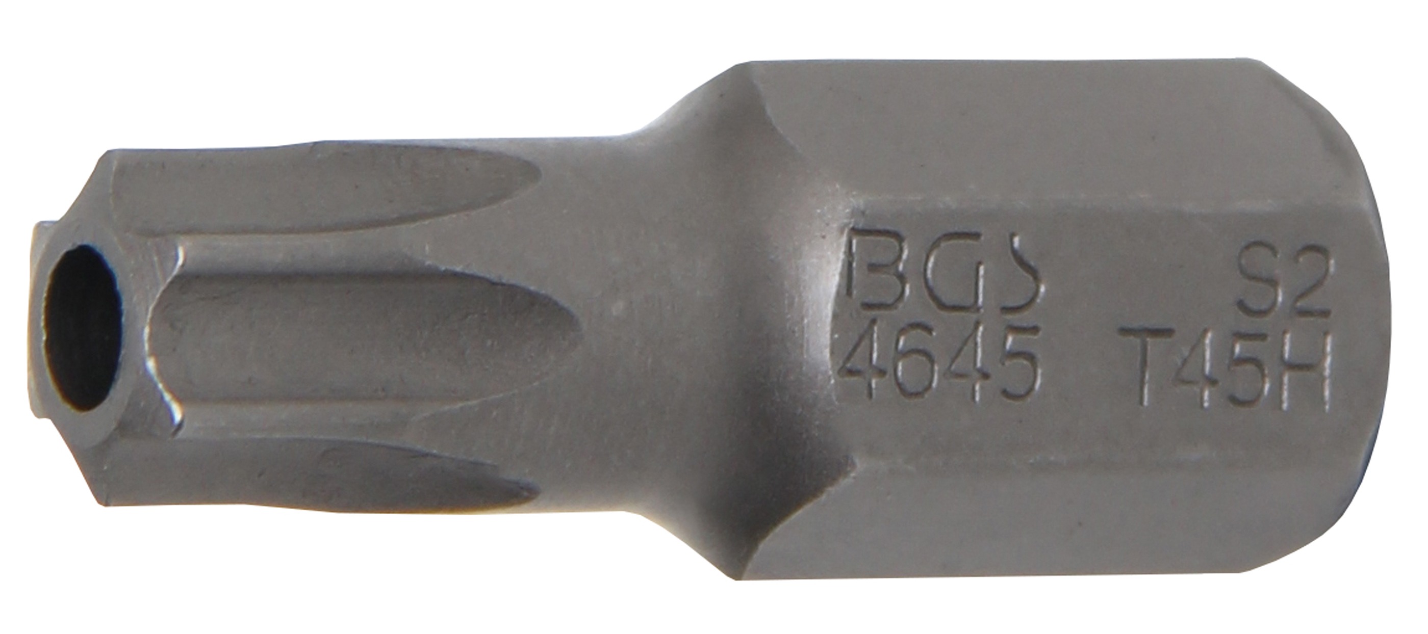 BGS 4645 Bit Torx T45 cu gaura de securizare, lungime 30mm, antrenare 10mm(3/8")