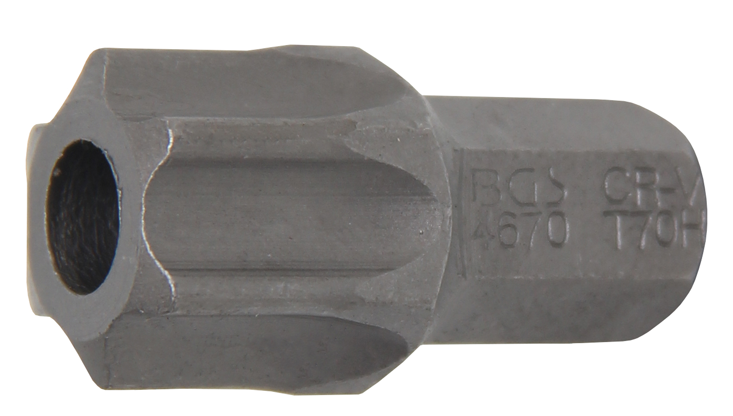 BGS 4670 Bit Torx T70 cu gaura de securizare, lungime 30mm, antrenare 10mm(3/8")