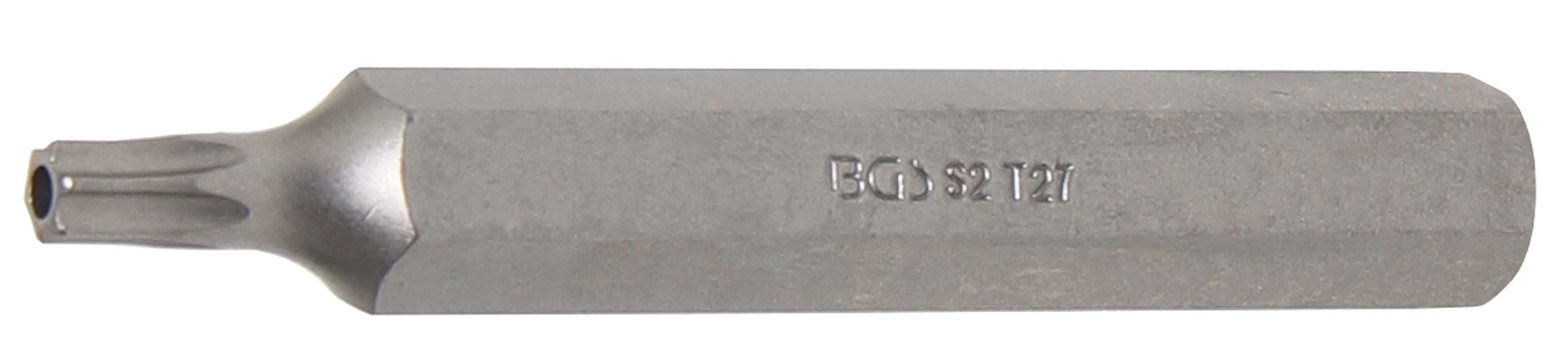BGS 4727 Bit Torx T27 cu gaura de securizare, lungime 75mm, antrenare 10mm(3/8")