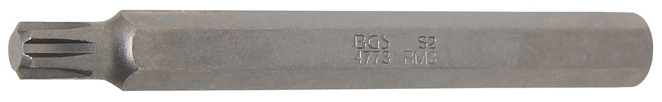 BGS 4773 Bit Ribe M8, lungime 100 mm, antrenare 3/8"