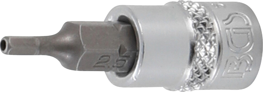 BGS 5156-2-5 Bit Inbus 2.5 mm cu gaura pe tubulara 1/4" (6,3 mm)