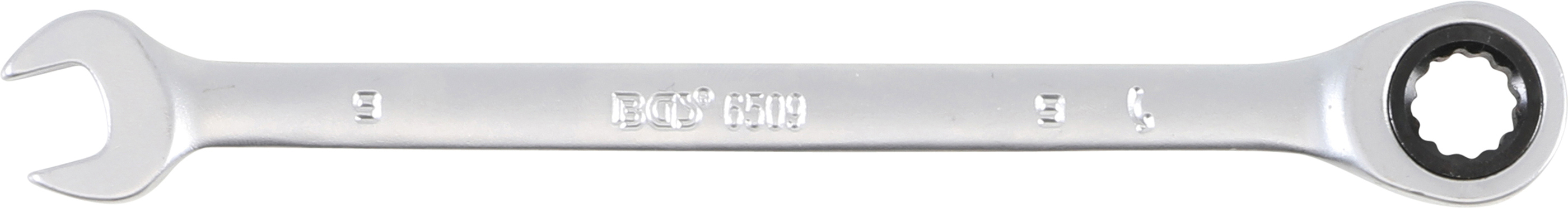 BGS 6509 Cheie combinată cu clichet | 9 mm