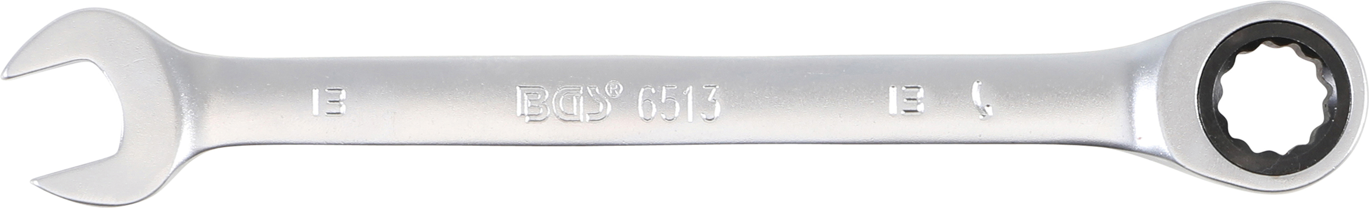 BGS 6513 Cheie combinată cu clichet | 13 mm