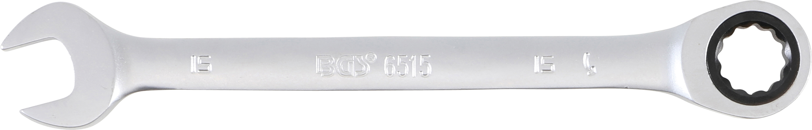 BGS 6515 Cheie combinată cu clichet | 15 mm