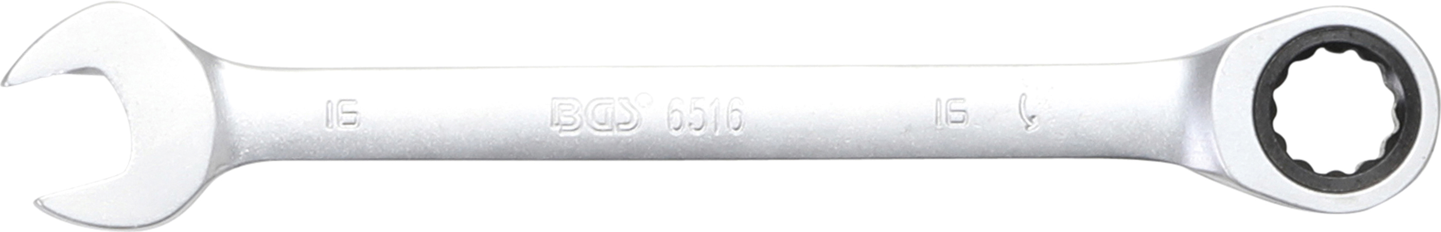 BGS 6516 Cheie combinată cu clichet | 16 mm