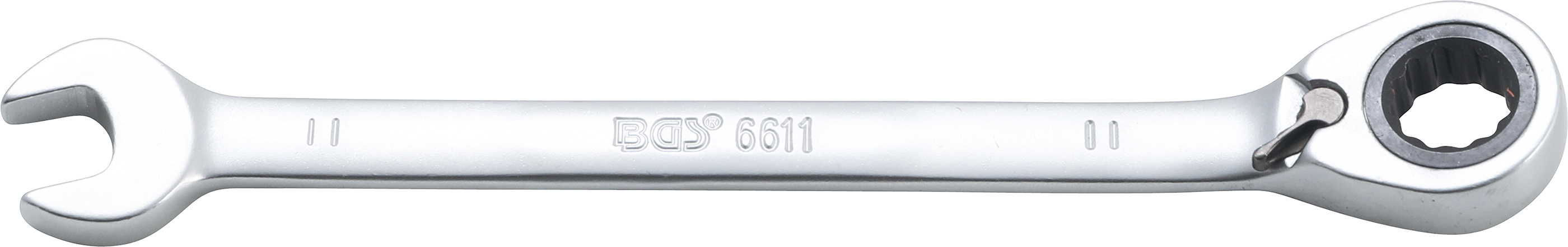 BGS 6611 Cheie combinata cu clichet 11 mm