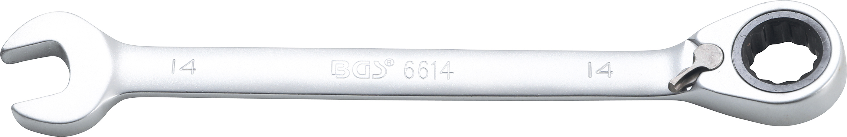 BGS 6614 Cheie combinata cu clichet 14 mm
