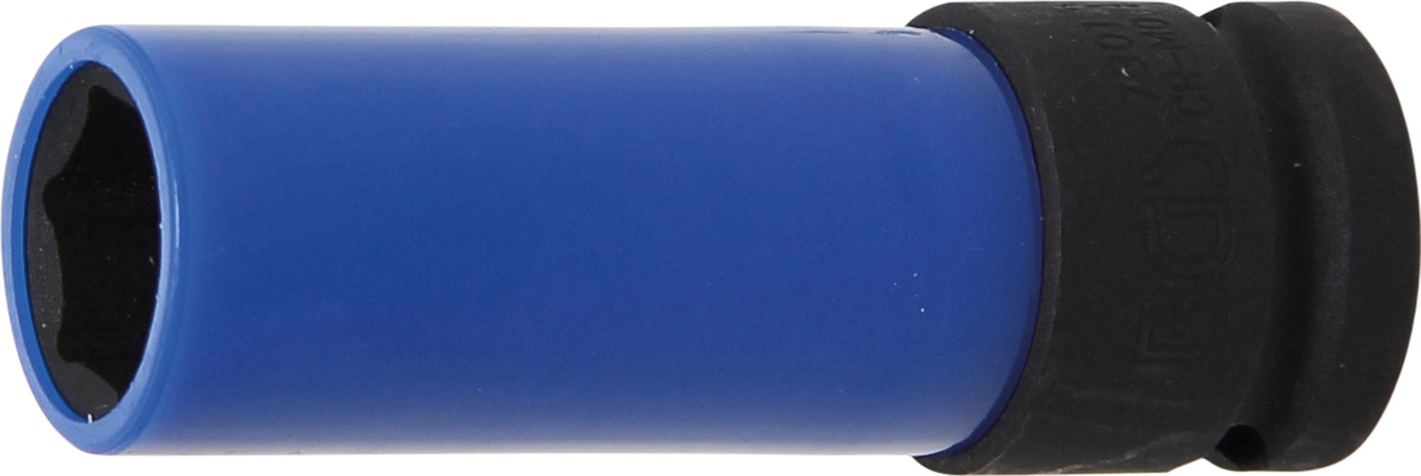 BGS 7301 Tubulara de impact 17mm cu protectie pentru jante din aliaj, actionare 1/2"
