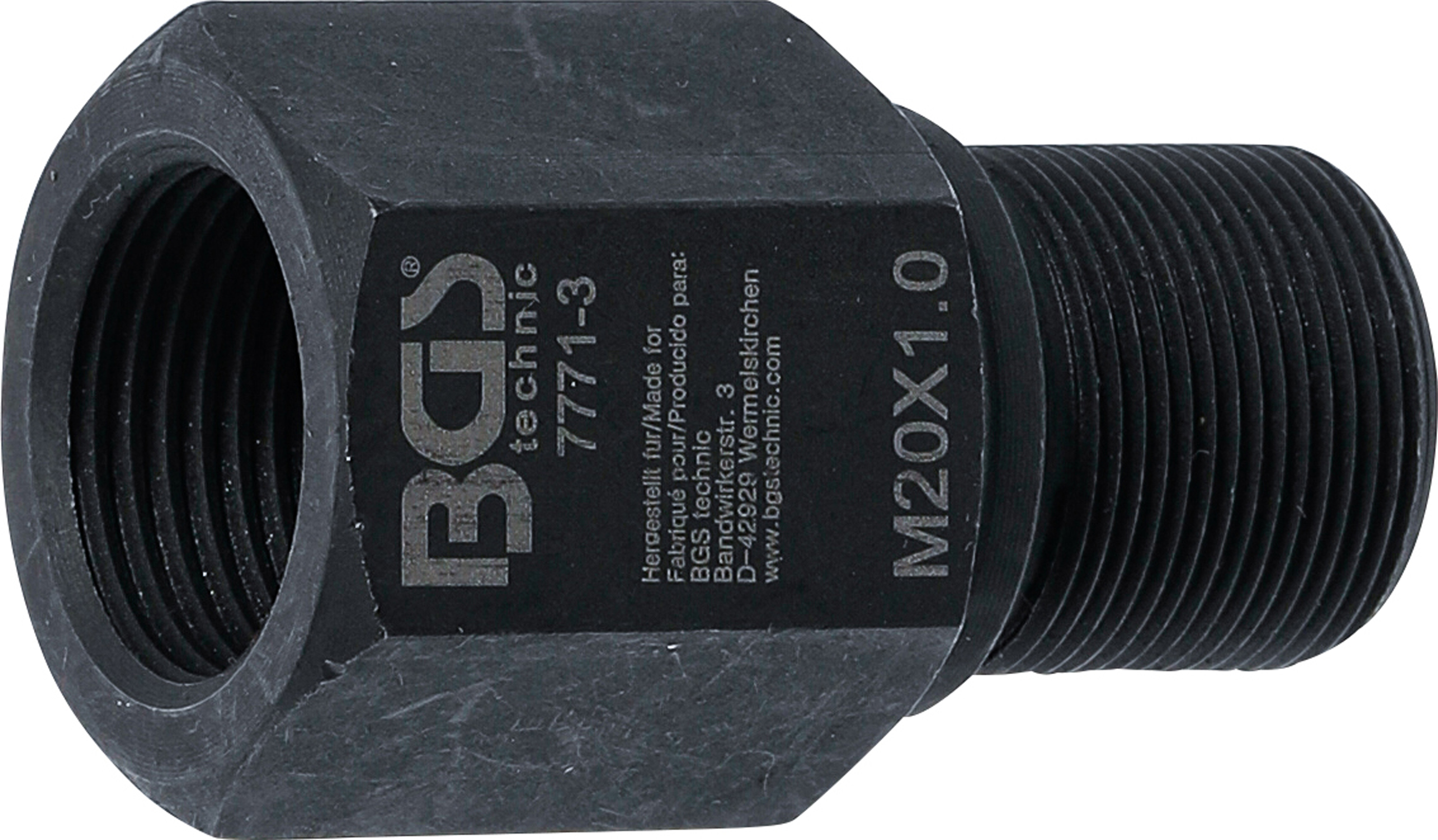 BGS 7771-3  Adaptor pentru extractor de injectoare cu filet interior de M20x1.0mm