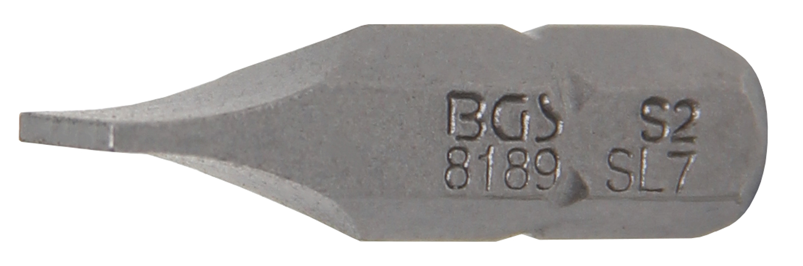 BGS 8189 Bit cu canelura 7 mm, 1/4"