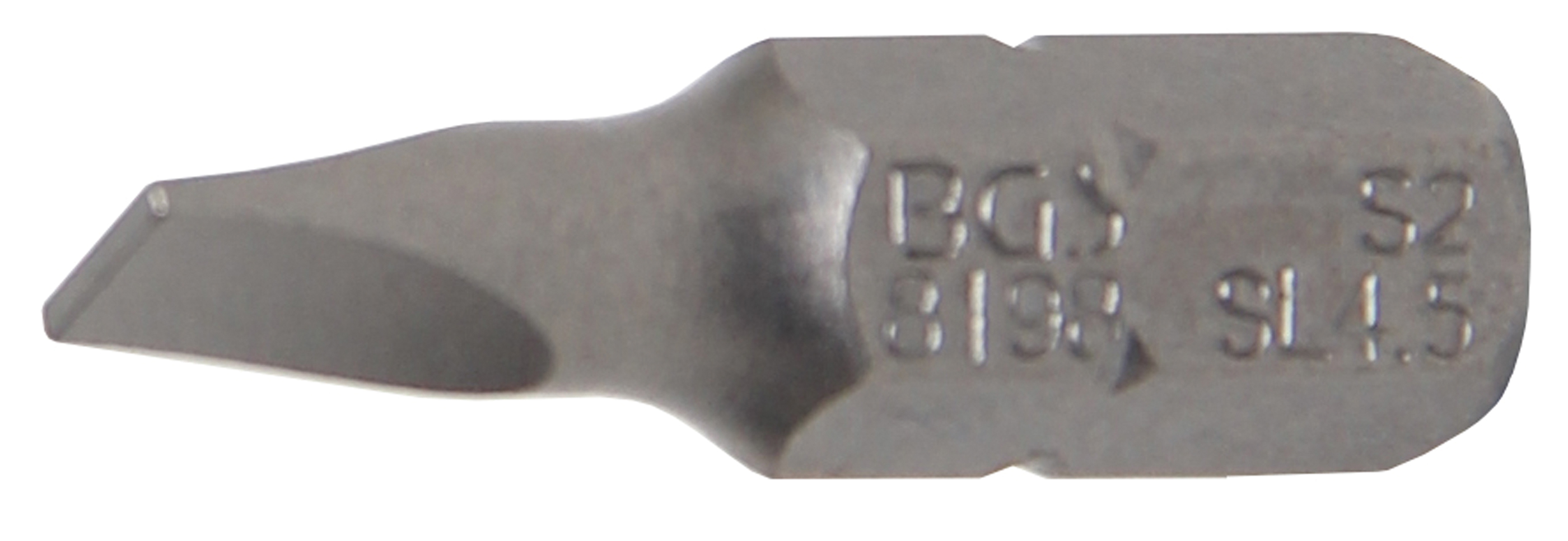 BGS 8198 Bit cu canelura  4.5 mm, antrenare 1/4"