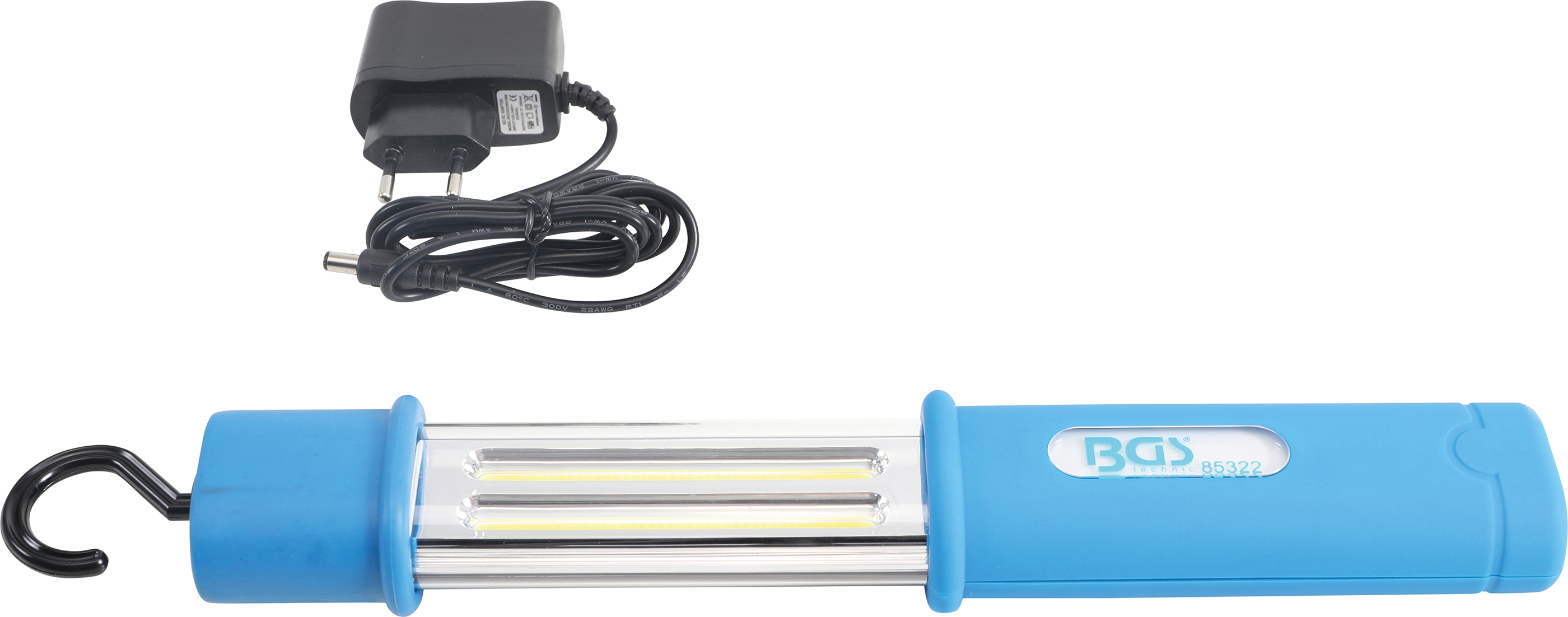 BGS 85322  Lanterna COB LED 5W waterproof,  dimensiuni 315 x 56 x 41,5 mm, greutate 300 gr