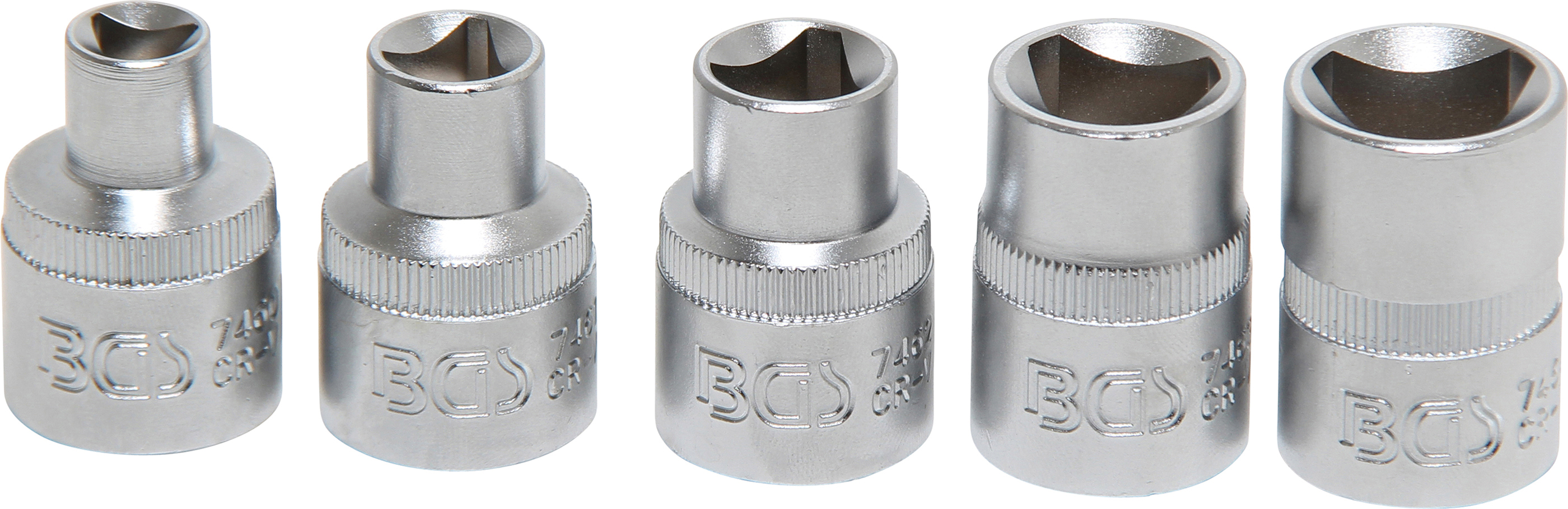 BGS 8608 Set tubulare in 3 puncte, M5 - M12 (8 - 16,5 mm)