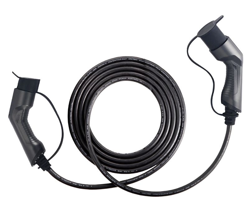 JBM 54056 Cablu de încărcare pentru mașină electrică, 11 kw, 16 a, din tipul 2 în tipul 2 (trifazat)