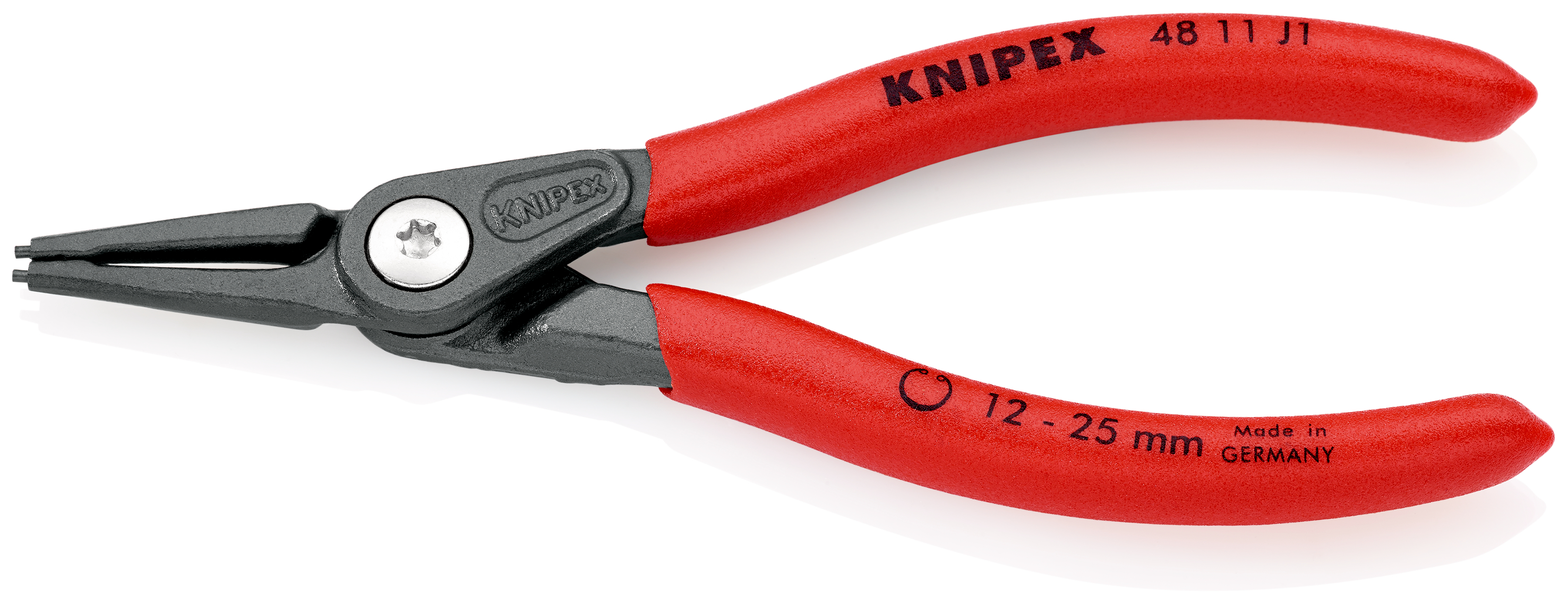 Knipex 4811J1 Cleste pentru inele de siguranta de interior, lungime 140 mm