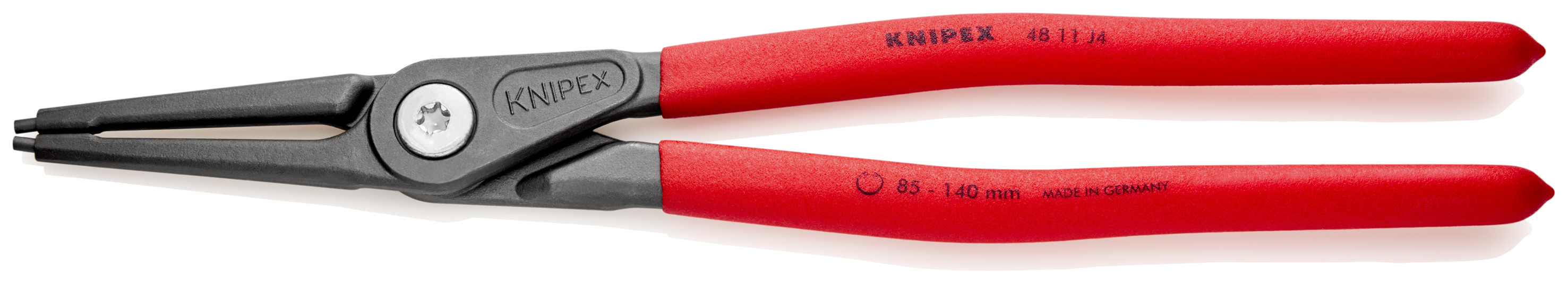 Knipex 4811J4 Cleste pentru inele de siguranta de interior, lungime 320 mm