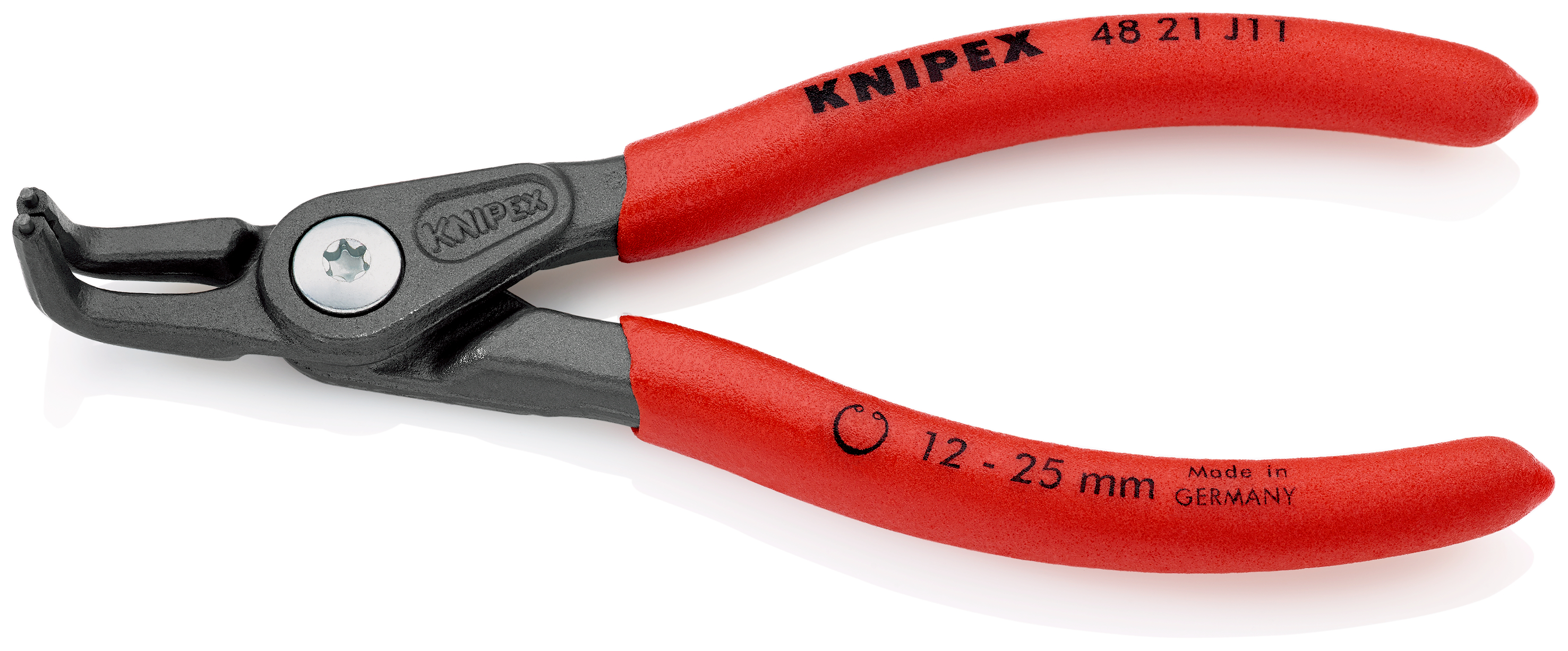 Knipex 4821J11 Cleste pentru inele de siguranta de interior, lungime 130 mm