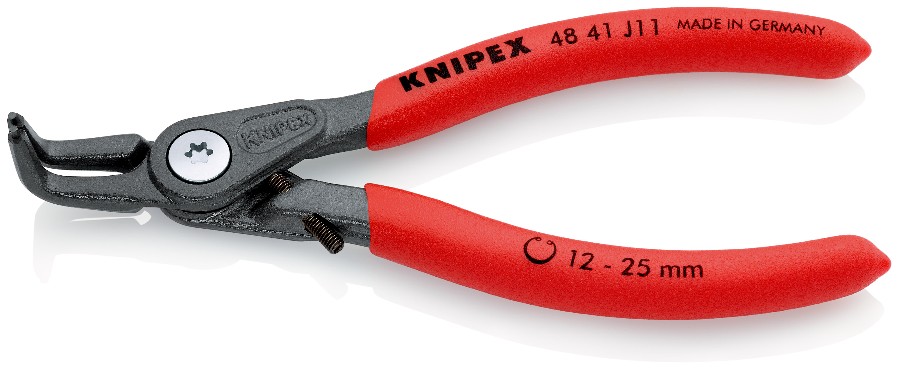 Knipex 4841J11 Cleste pentru inele de siguranta de interior, lungime 130 mm