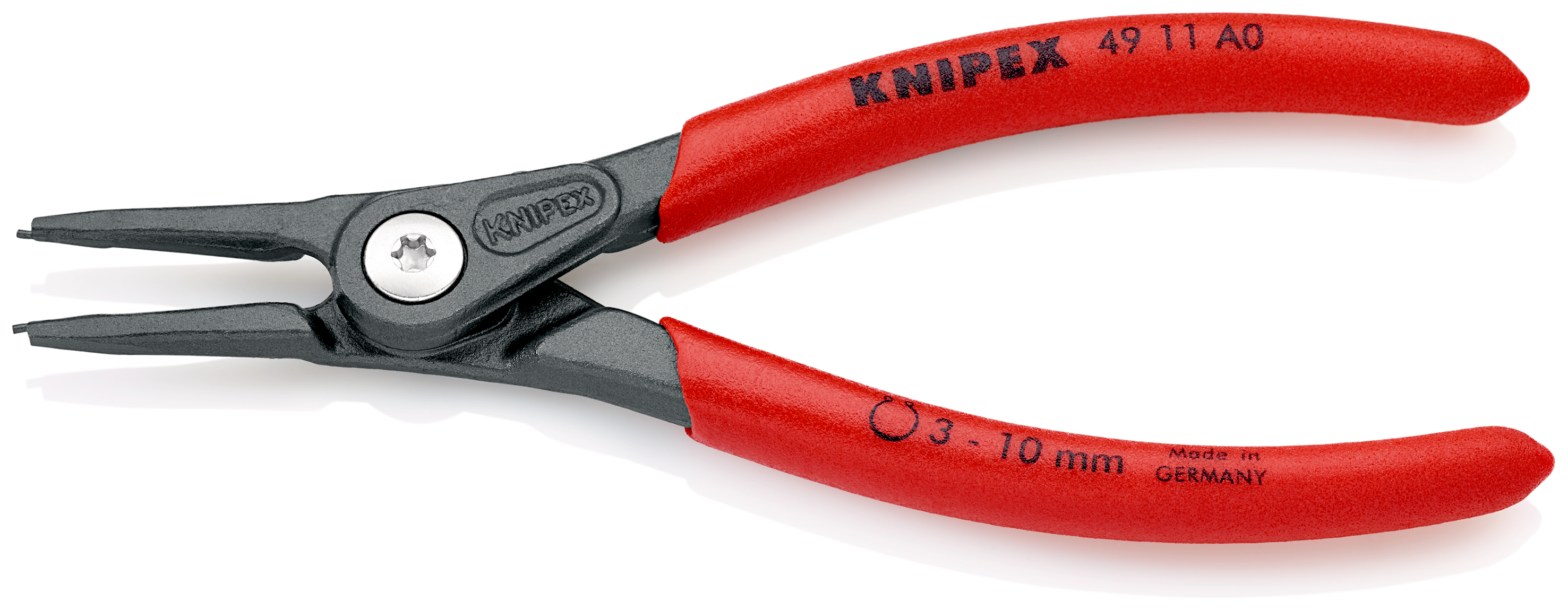 Knipex 4911A0 Cleste pentru inele de siguranță de interior, lungime 140 mm