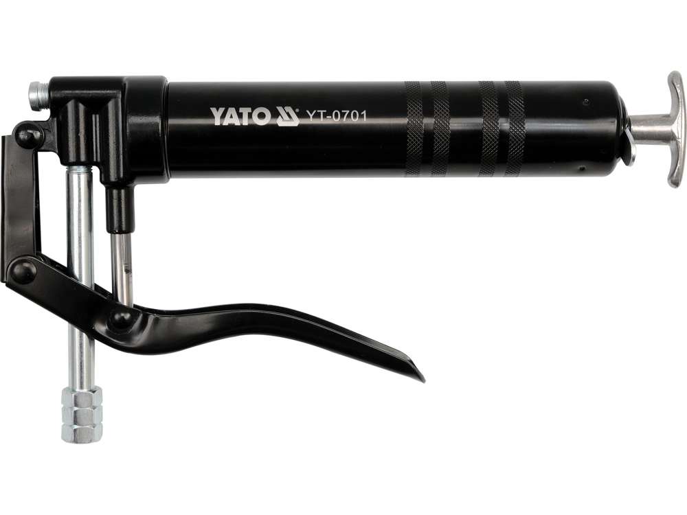 Yato YT-0701 Pistol de gresat cu tija si furtun rigid, 120 ccm