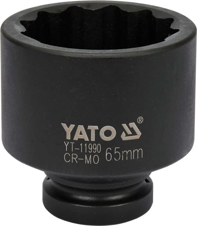 Yato YT-11990 Tubulara de impact 65 mm in 12 colturi, antrenare patrat 1"