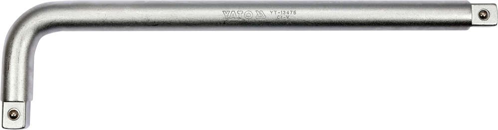 Yato YT-13475 Maner de forta tip "L" pentru tubulare 3/4", dimensiuni 400x100 mm,