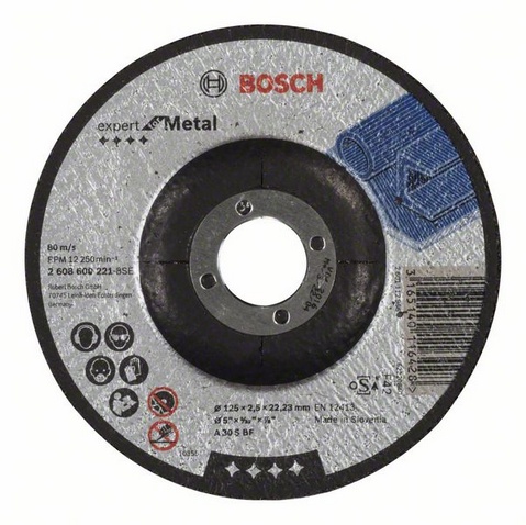 Discuri - Disc de taiere cu degajare Expert for Metal, 125 mm x 2.5 mm, saldepot.ro