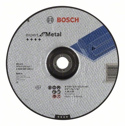 Discuri - Disc de taiere cu degajare Expert for Metal, 230 mm x 2.5 mm, saldepot.ro